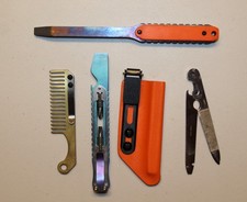 TealeDesigns Custom tactical titanium screwdriver  & Ti  driver pry bar EDC LOT picture