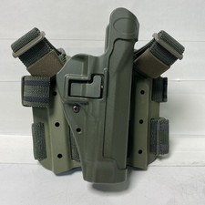 Blackhawk Right Hand Beretta Olive Drab 92/96 Drop Leg Serpa Holster picture