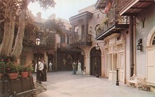 Disney Disneyland New Orleans Square Pirates of the Caribbean Vtg Postcard J8 picture