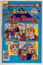 Original Archie’s Joke Book  # 285 .  Cover Acetate Color Seperations picture