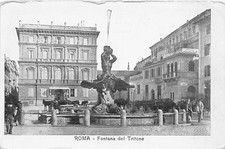 Postcard Italy: Fontana del Tritone, Rome, DB picture