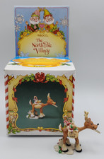 Enesco The North Pole Village Reindeer Twixie 869686 Figurine Sandy Zimnicki picture