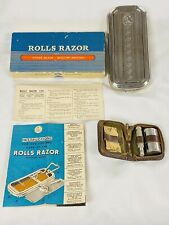 Vintage Rolls Razor- Viscount Model- New In Box- Extra Pieces picture