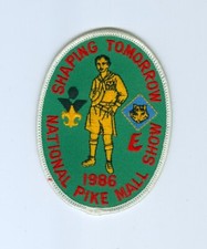 Baltimore Area  Council 1986 National Pike Mall Show Shaping Tomorrow patch picture