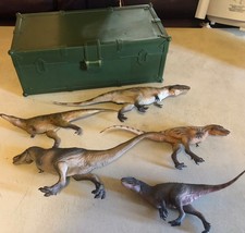 PNSO DINOSAUR FIGURES LOT OF 5. Includes bonus box picture