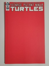 Teenage Mutant Ninja Turtles #100 Image 2019 NM 9.4 Blank Cover Red picture