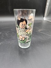 Vintage Pepsi Collector Series Glass Petunia & Porky Pig Warner Bros 1976 picture