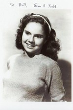 Ann E. Todd- Signed B&W Photograph picture