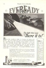 Daylo Eveready Batteries Ad-1917 Popular Science Monthly picture