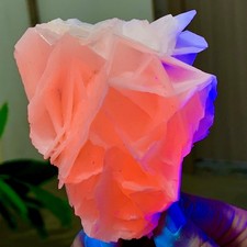 194G Natural Rose Clachite Crystal Specimen Turning pink under UV light picture