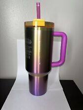 Starbucks x Stanley Summer Sunset 40oz Quencher Tumbler - BRAND NEW - Fast Ship picture