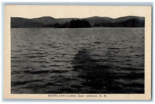 c1940's Highland Lake East Andover New Hampshire NH Vintage Unposted Postcard picture