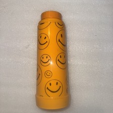 Vintage Aladdin’s Smiley Thermos Have A Nice Day RARE Orange  picture