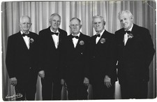 RPPC Octogenarians Of Eugene OR Postcard Life Begins At 80 Music Singing Group picture