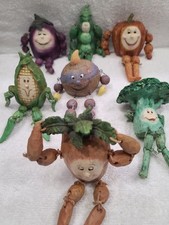 Vintage Anthropomorphic Vegetables Shelf Sitters Lot Of 7 Resin Decor picture