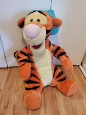 Rare Vintage Fisher-Price DISNEY My Talkin' Tigger with Hat Plush  Large 22 Inch picture