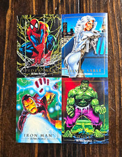 1992 Marvel Masterpieces Complete Set 1-100 Joe Jusko SkyBox NM/Mint - 1 Owner picture