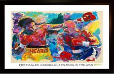 Sale Marvin Hagler Tommy Hearns The War Premium Art Print Was 129.95 Now $89.95 picture