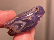 Polished Holley Blue Agate - 14 Grams picture
