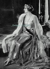 Grace Hinds Marchioness Curzon Of Kedleston 1923 Sir John Lavery Print Article picture