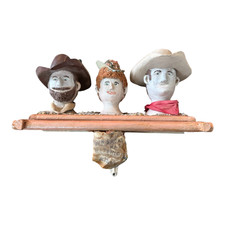 Vintage Gunsmoke Characters Hanging Shelf (Western Americana Decor) picture