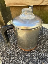 Vtg Pre 1968 Revere Ware 1801 Percolator Coffee Pot 4-6 Cup Copper Clad Bottom picture
