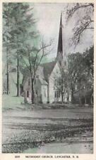Postcard Methodist Church Lancaster NH  picture