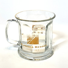 Alyeska Resort ALASKA Glass Cup Mug Made In USA Winter Outdoors Hotel picture