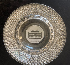 VINTAGE DOWNTOWNER MOTOR INNS ALEXANDRIA LA  ADVERTISING ASHTRAY picture