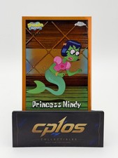 2025 Topps Chrome Spongebob 25th Princess Mindy #195 Orange True 9/25 picture