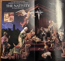 Franklin Mint The Nativity by Gianni Benvenuti- A King is Born (12 Figures) picture