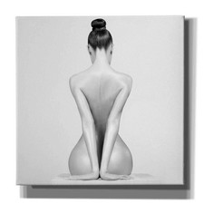 Epic Graffiti Hourglass Canvas Wall Art 18x18 picture