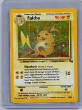 (NM) Raichu 14/62 Holo - Pokemon Fossil picture