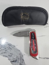 1967 Pontiac GTO - Franklin Mint collector knife With Pouch (N1140) picture