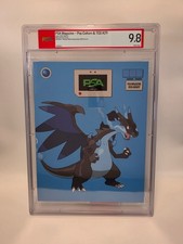 PSA 9.8 - MEGA CHARIZARD X HEAT WAVE - POKÉMON WORLD CHAMPIONSHIPS EXCLUSIVE picture