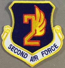 USAF 2nd Air Force Licensed patch picture