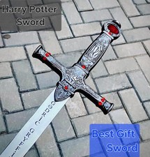 Handmade Harry Potter Replica Sword: Stainless Steel with Leather Sheath picture