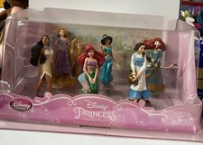 Disney Store Princess 6 pcs PVC Figurine Playset New in Box picture