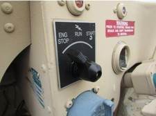 OEM Style Keyed Ignition Switch - Black- Military Fits All Humvees picture