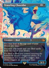 MTG - Traveling Chocobo - Neon Ink Blue Foil - NM picture