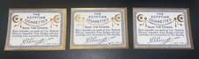 3 Antique “The Egyptian Cigarettes” Unused Labels NOS New York U.S.A picture