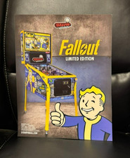 Stern Pinball Frameable Brochure - 8.5'' x 11'' - Fallout LE- x2 Copies picture