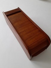 Kalmar Teak Designs Wood Desk Kit Counter Organizer Storage Newly Oiled picture