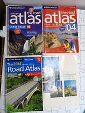 4 Large Scale Rand McNally Road Atlas - 4 Books picture