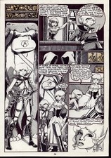 RARE 1984 Nightwynd Canada ELFLORD MUSUKO Pg.14 Original Comic Art BARRY BLAIR picture