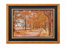 Vintage 1979 Concordia Christian Metallic Wall Art Print Framed 11x9 picture