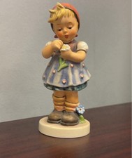 Vintage 1987 Goebel Hummel Figurine, She Loves Me Not picture