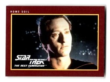 1991 Impel Star Trek 25th Anniversary Trading Card #60 Home Soil Data picture