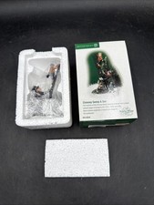 Dept 56 Dickens Village Christmas Chimney Sweep & Son on Ladder #58548  picture
