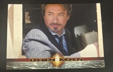2008 RITTENHOUSE IRON MAN TONY STARK ROBERT DOWNEY JR ROOKIE DEBUT CARD #2 picture